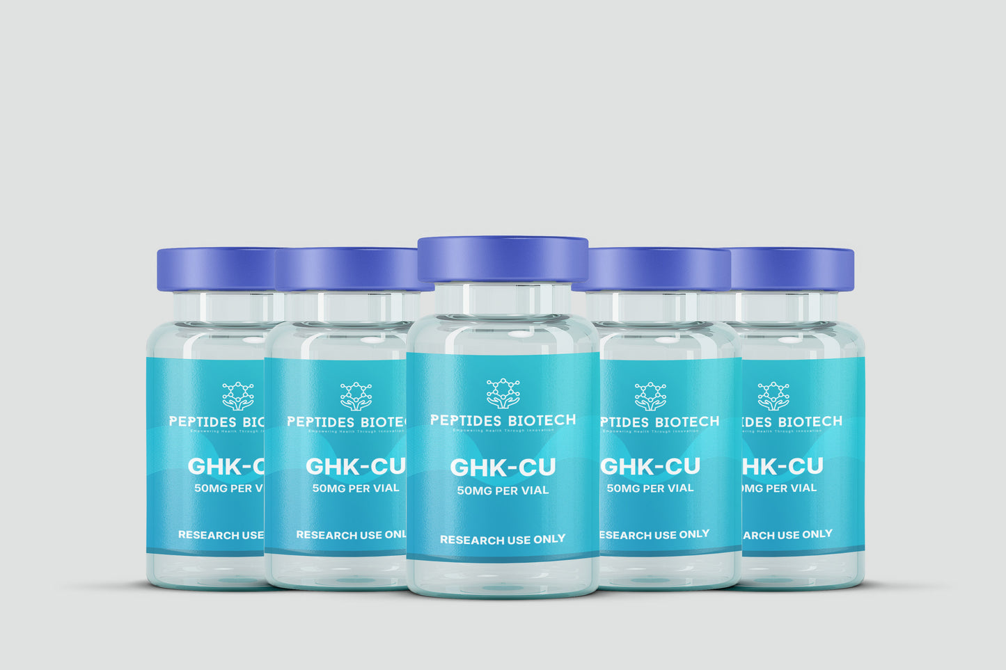 GHK-Cu - 50 MG / Single Vial - Peptides BioTech