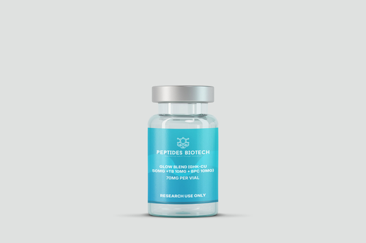 GLOW (GHK-CU 50mg + TB 10mg + BPC 10mg) - 50MG/10MG/10MG / Single - Peptides BioTech