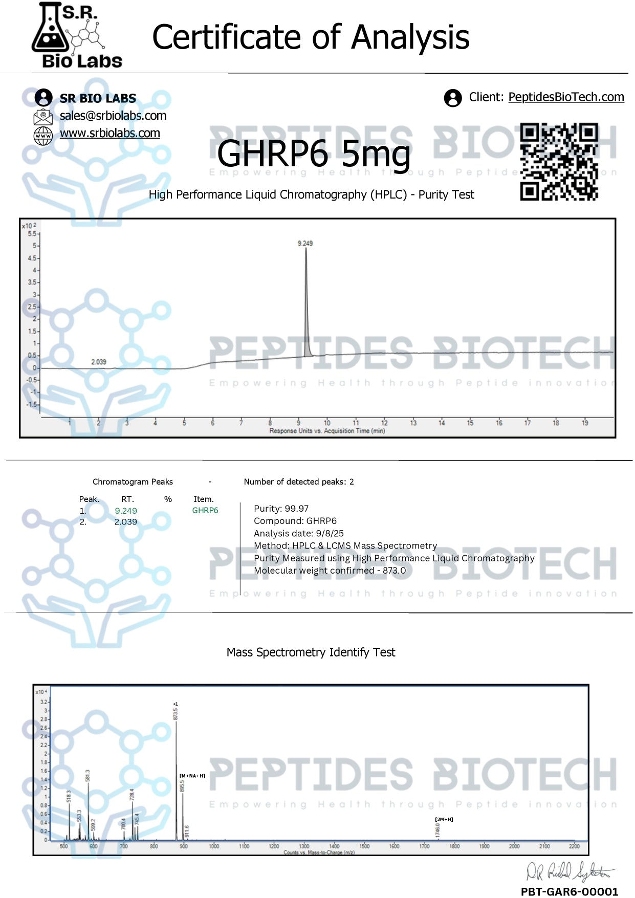 GHRP-6 Acetate