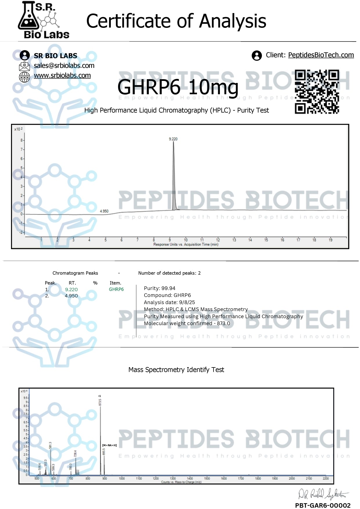 GHRP-6 Acetate